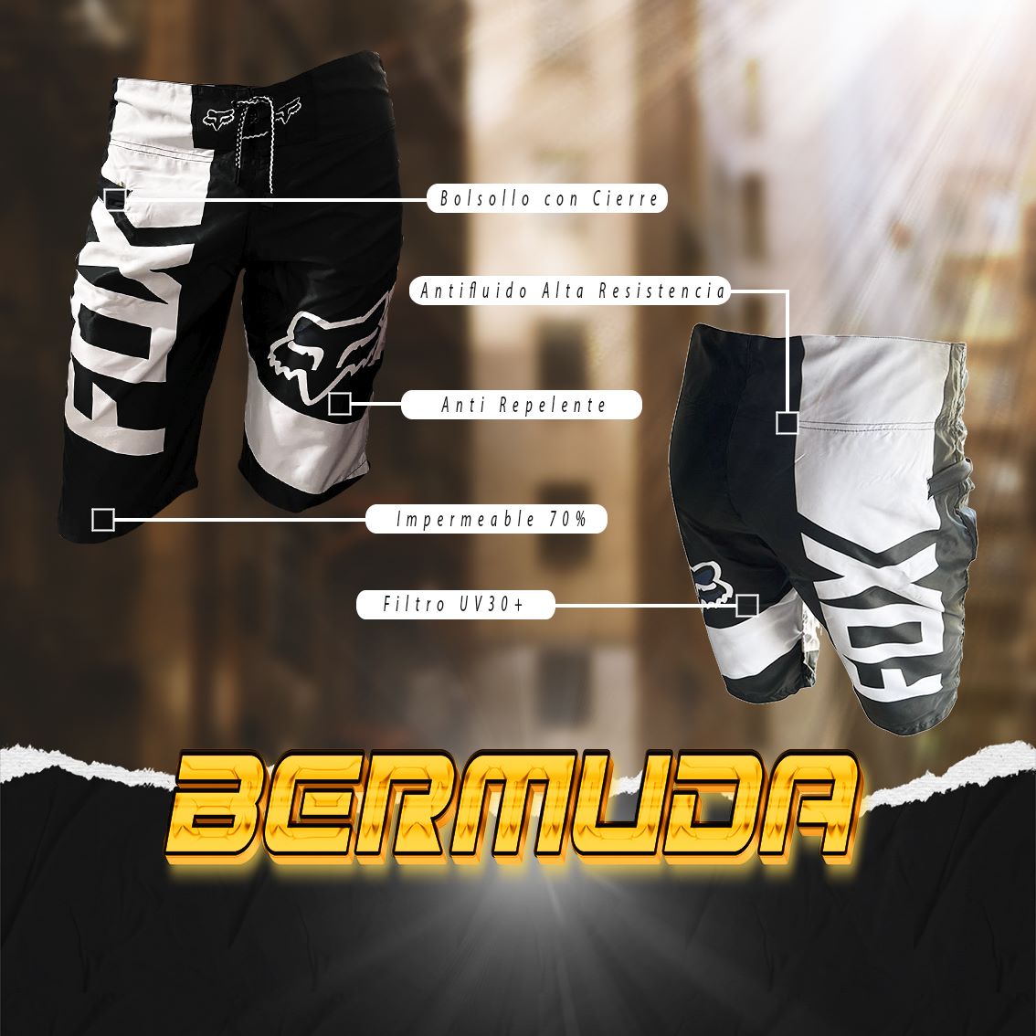 CONJUNTO FOX POWER AFRO RIDER