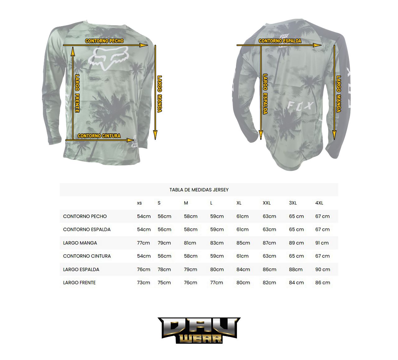 CONJUNTO FOX PLAYA PRO  RIDER