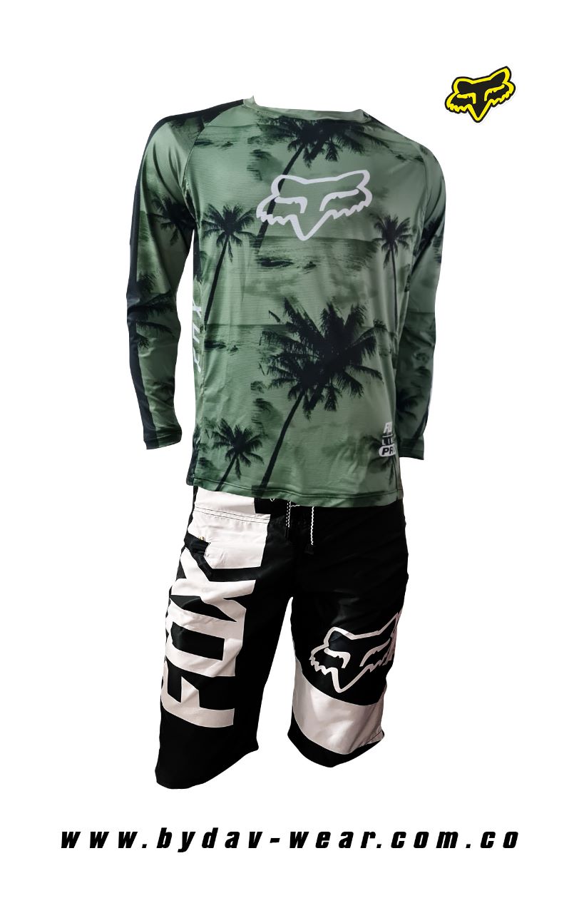 CONJUNTO FOX PLAYA PRO  RIDER